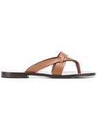 Zeus+dione Sparta Flat Sandals - Brown