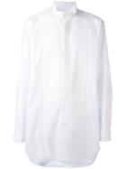 Burberry - Wing Collar Tuxedo Shirt - Men - Cotton - 15, White, Cotton