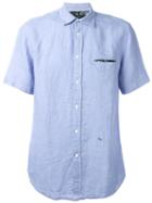 Diesel S-emiko Shirt, Men's, Size: Xl, Blue, Linen/flax/viscose