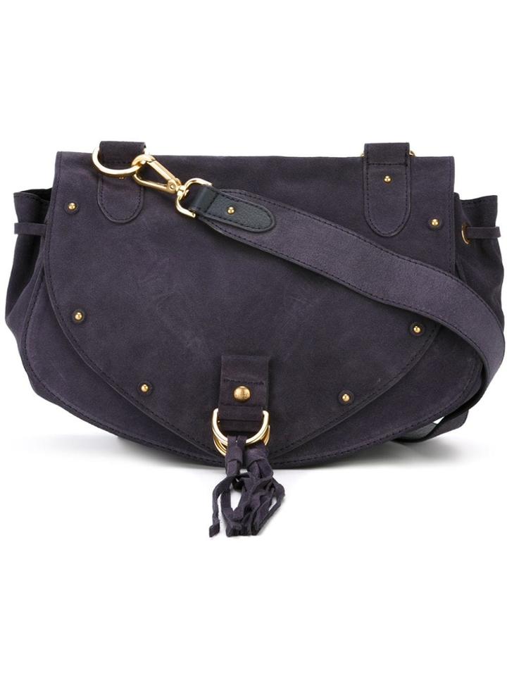 See By Chloé Medium 'collins' Crossbody Bag - Blue