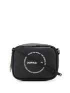 Calvin Klein Jeans Logo-print Crossbody Bag - Black