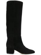 Sergio Rossi Panelled Boots - Black