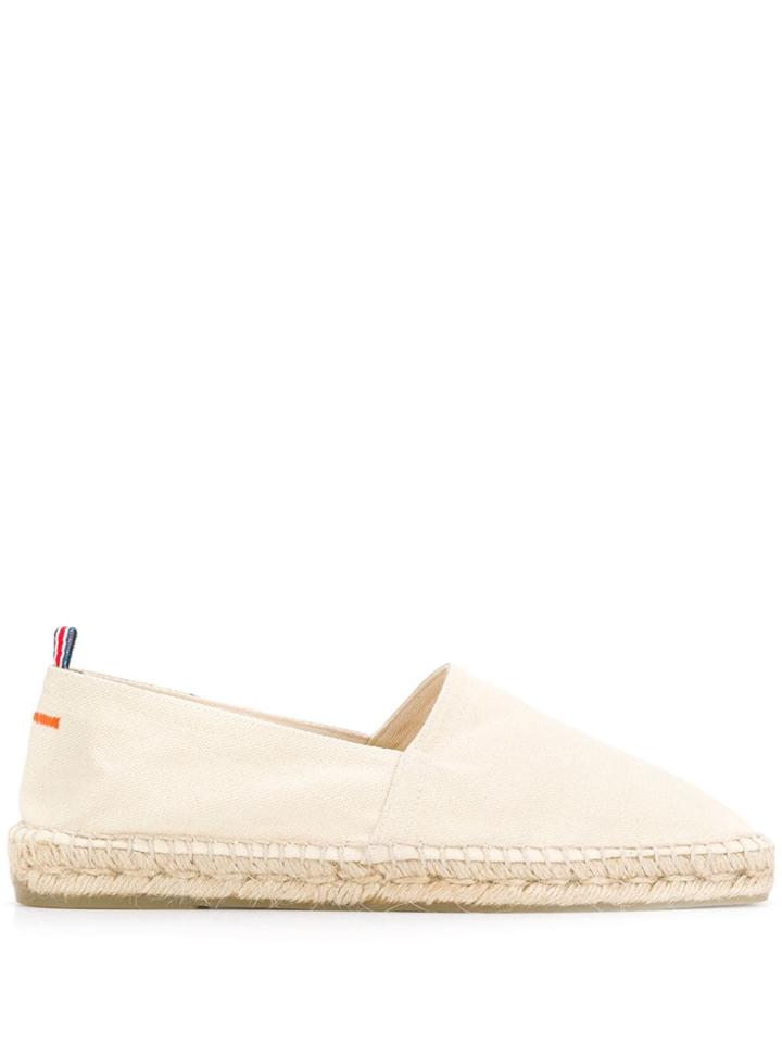Castañer Suede Espadrilles - Neutrals