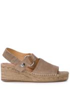 Rag & Bone Arc Wedge Sandals - Brown