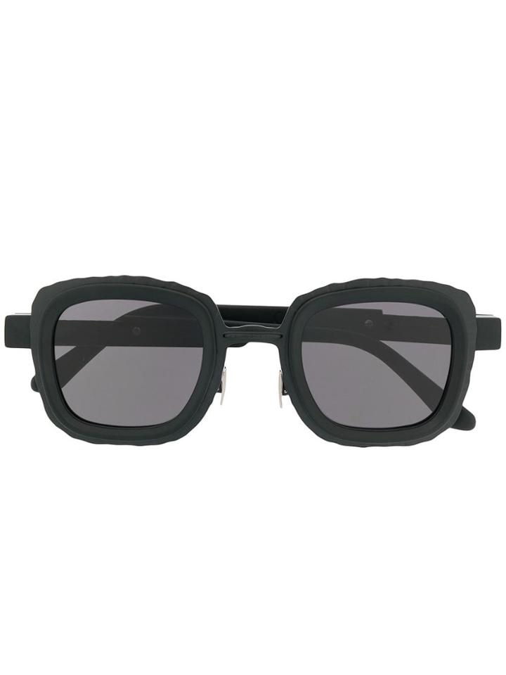 Kuboraum Oversized Square Sunglasses - Black
