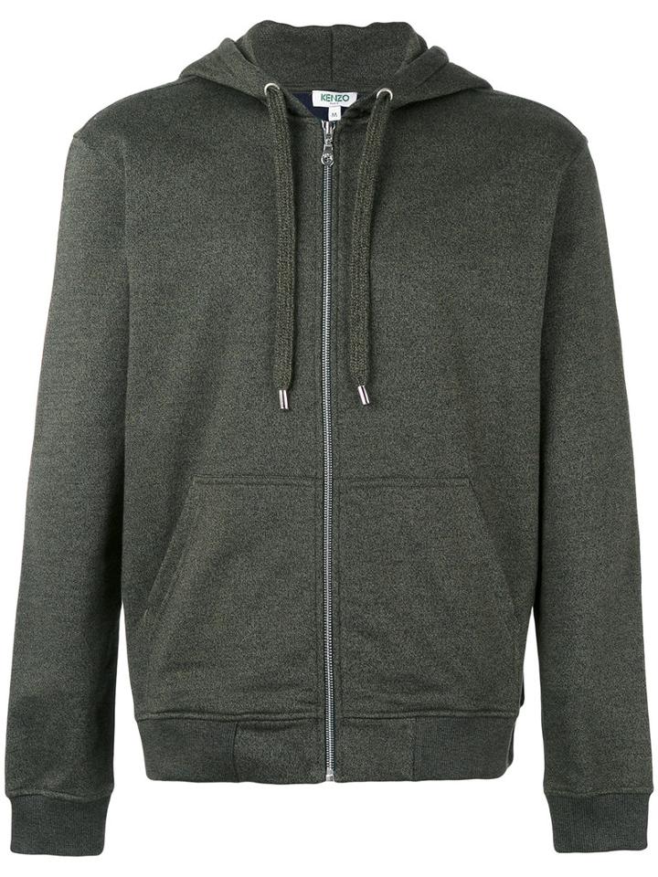 Kenzo - Rear Logo Hoodie - Men - Cotton/nylon/polyester - M, Grey, Cotton/nylon/polyester