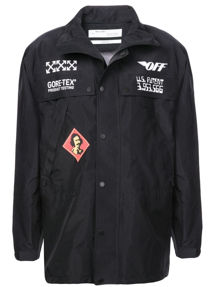 Off-white Off-white Omea161f186560371001 1001 Black White