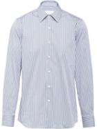 Prada Striped Slim Shirt - Grey