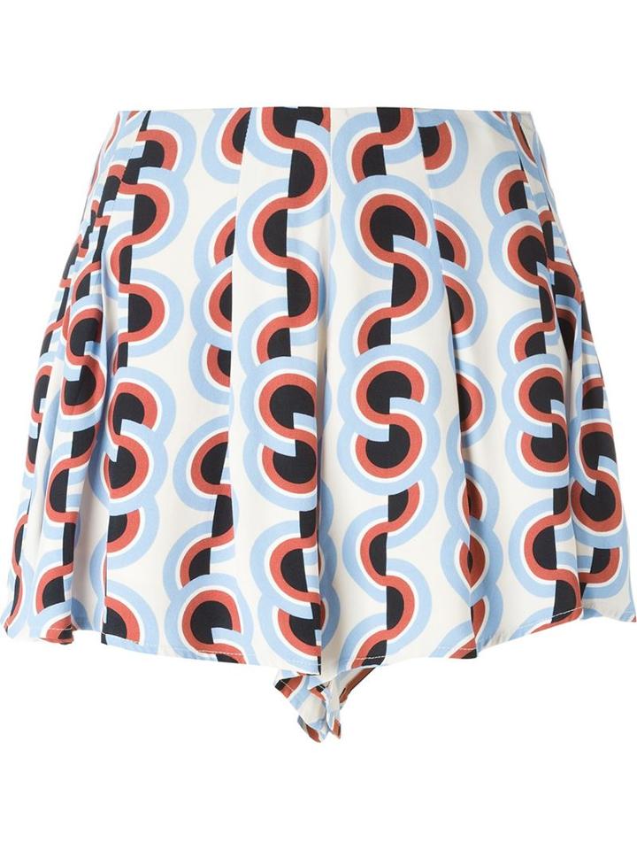 C/meo Retro Print Shorts