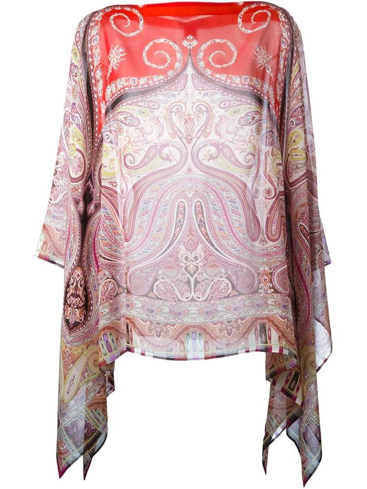 Etro Paisley Print Kaftan, Women's, Silk