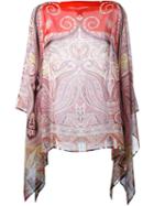 Etro Paisley Print Kaftan, Women's, Silk