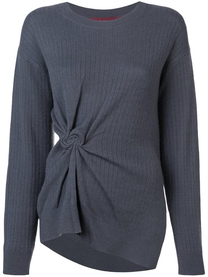 Sies Marjan Cashmere Ribbed Jersey - Grey