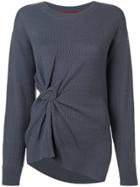 Sies Marjan Cashmere Ribbed Jersey - Grey