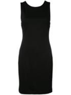 Alice+olivia Spaghetti Strap Mini-dress, Women's, Size: 8, Black, Nylon/spandex/elastane/acetate/viscose