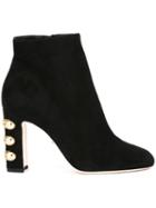 Dolce & Gabbana Military Detail Ankle Boots