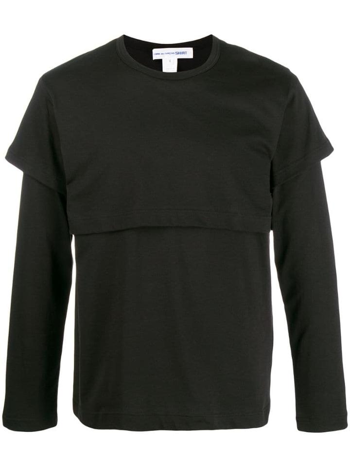 Comme Des Garçons Shirt Layered T-shirt - Black
