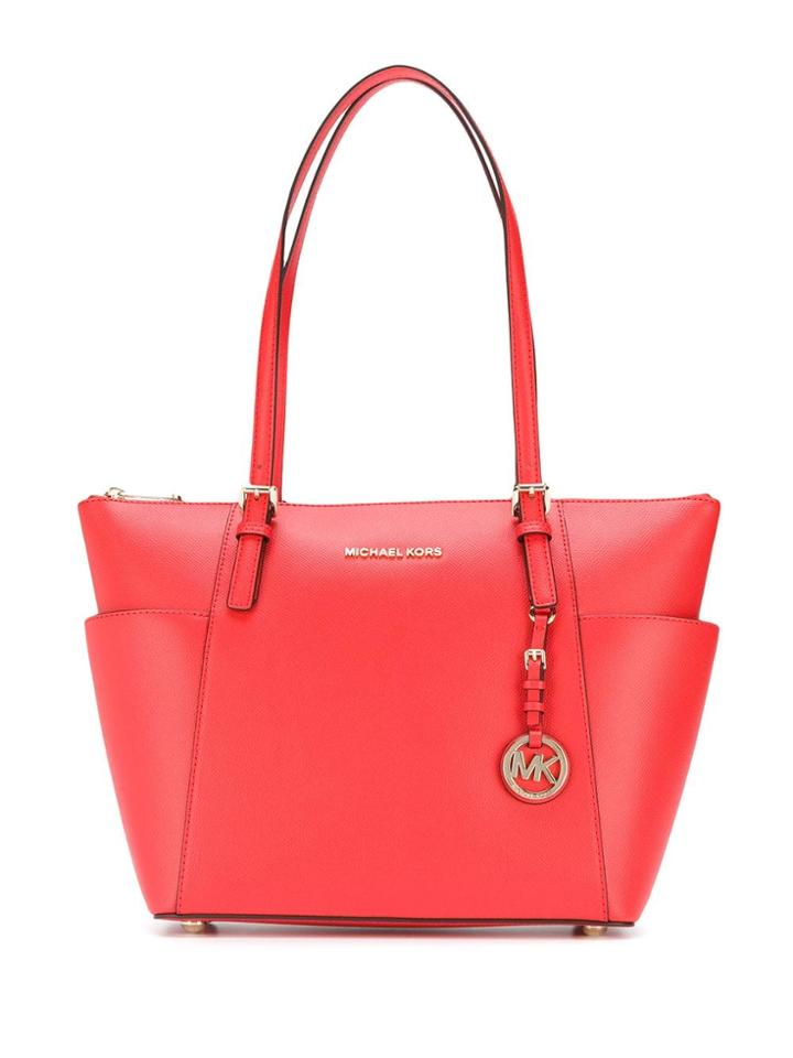 Michael Michael Kors Zip Top Tote - Orange