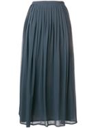 Fabiana Filippi Flared Midi Skirt - Blue
