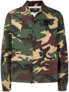 Hydrogen Camouflage Military Jacket - Green