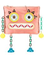 Charlotte Olympia 'metal Molly' Clutch, Women's, Pink/purple