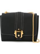 Paula Cademartori Alice Shoulder Bag, Women's, Black, Metal Other/lamb Skin/rubber