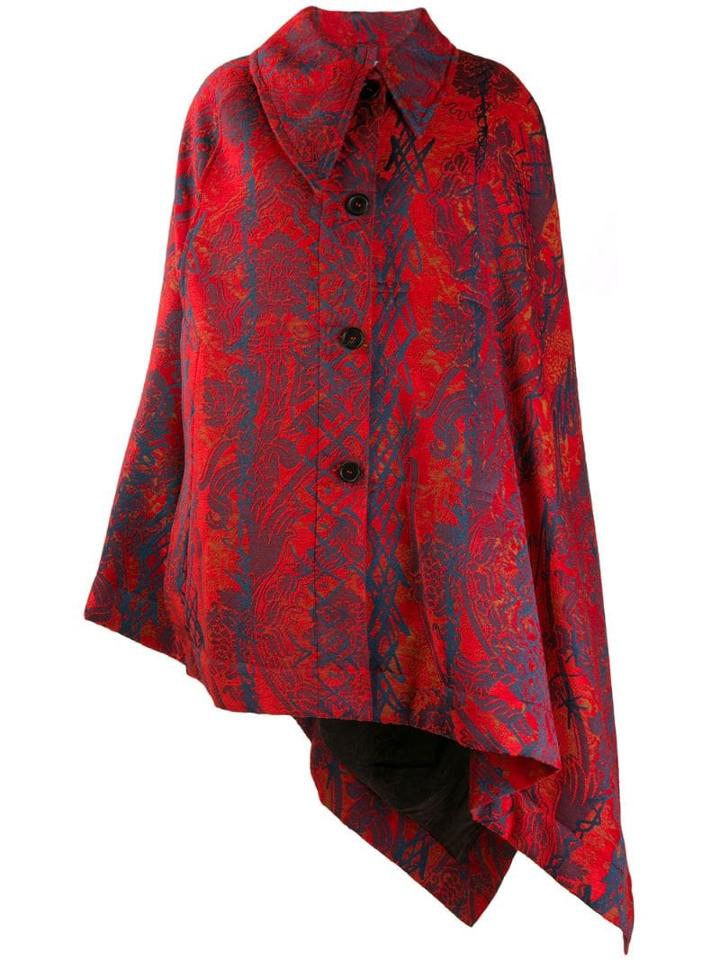 Vivienne Westwood Cape-style Coat - Red