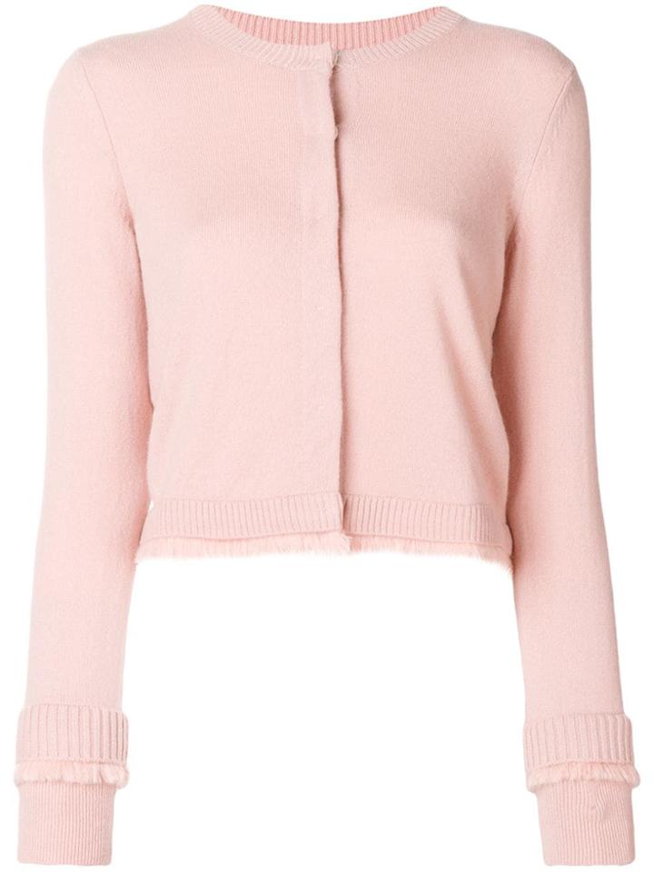 Paule Ka Cropped Cashmere Cardigan - Pink