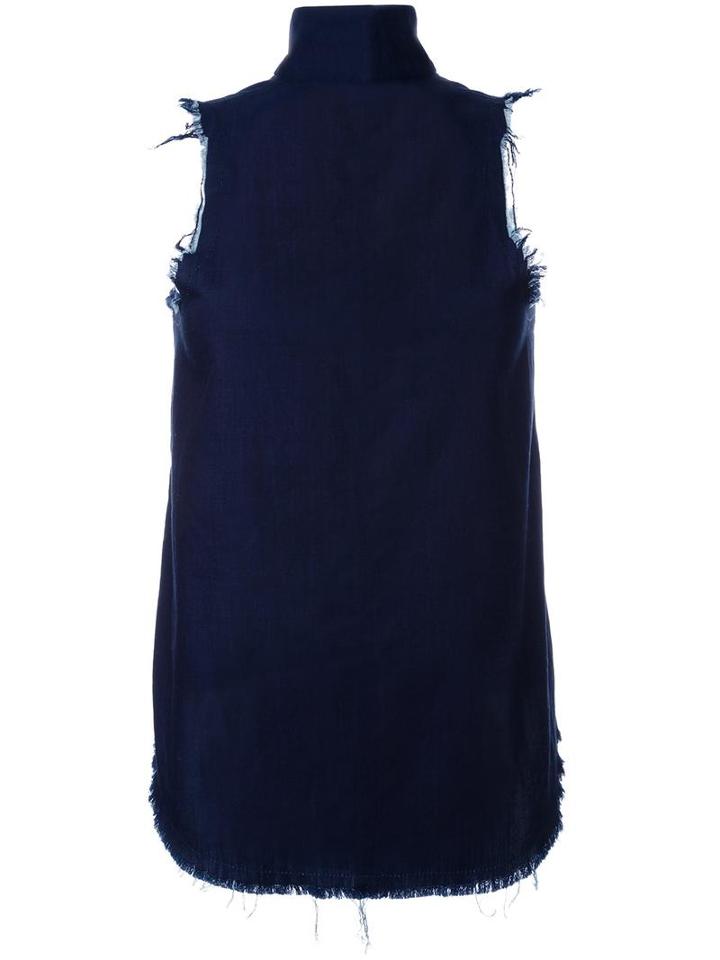 Nobody Denim Raw Halter Rawblu, Women's, Size: Small, Blue, Cotton