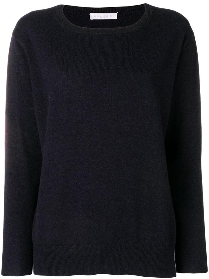 Fabiana Filippi Knitted Sweater - Blue