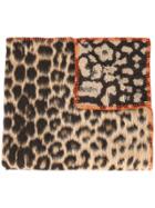 R13 Leopard Blanket Scarf - Multicolour