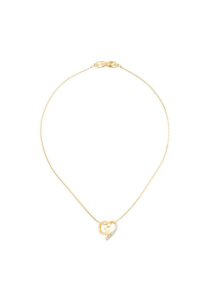 Givenchy Pre-owned Logo Necklace - Gold