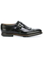 Church's 'shanghai' Fringed Brogues - Black