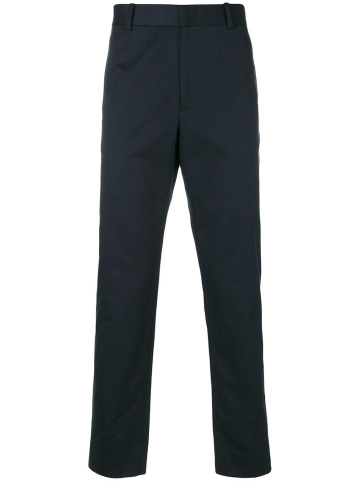 Gucci - Straight Leg Trousers - Men - Cotton/polyester/viscose - 44, Blue, Cotton/polyester/viscose