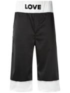 À La Garçonne Boxy Bermuda Shorts - Black