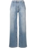 Magda Butrym Wide Leg Jeans - Blue