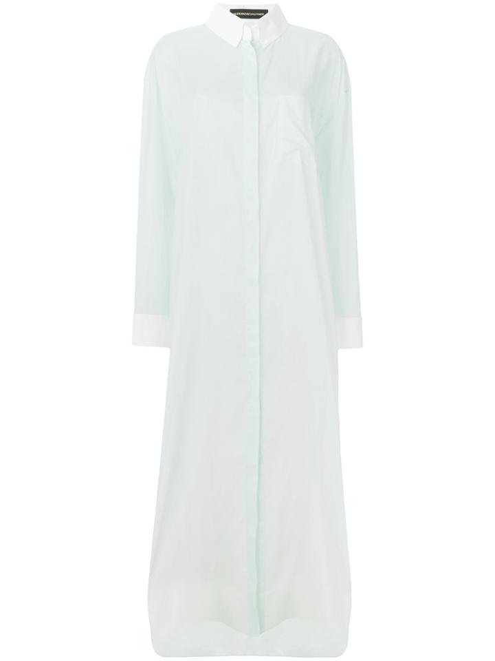 Alexandre Vauthier Oversized Shirt - Green