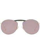 Fendi X Gentle Monster Round Sunglasses - Pink