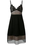 Theory - Embroidered Dress - Women - Silk/cotton/polyester/triacetate - 6, Black, Silk/cotton/polyester/triacetate
