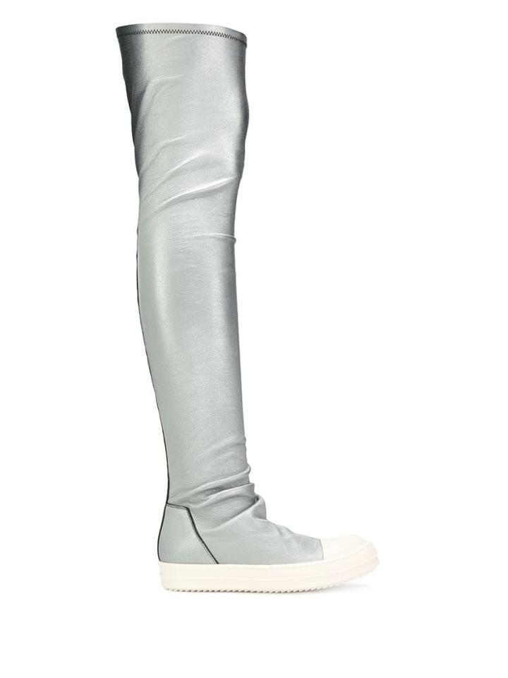 Rick Owens Stocking Knee-high Boots - Black