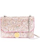 Jimmy Choo Finley Crossbody Bag, Women's, Grey, Leather/metal (other)/pvc