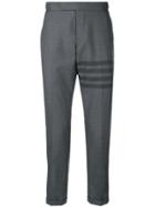 Thom Browne 4-bar Skinny-fit Trouser - Grey