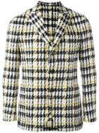 Gabriele Pasini Check Effect Blazer, Men's, Size: 46, Wool/alpaca/mohair/viscose
