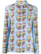 La Doublej Athena Long Sleeve Shirt - Blue