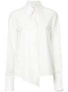Lemaire Asymmetrical Shirt - White