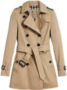 Burberry The Chelsea - Short Trench Coat - Brown