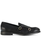 Leqarant Buckled Monk Shoes - Black