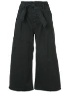 Nili Lotan Ellie Wide Leg Culottes - Black