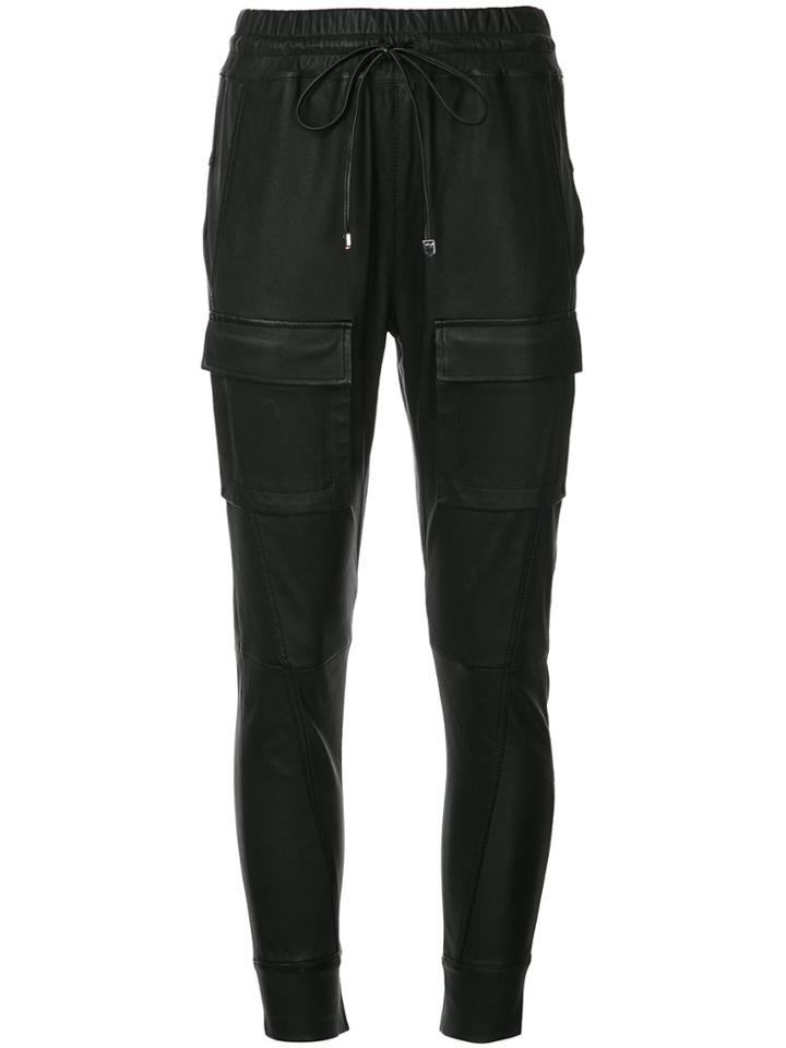 Manning Cartell Open Season Leather Trousers - Black