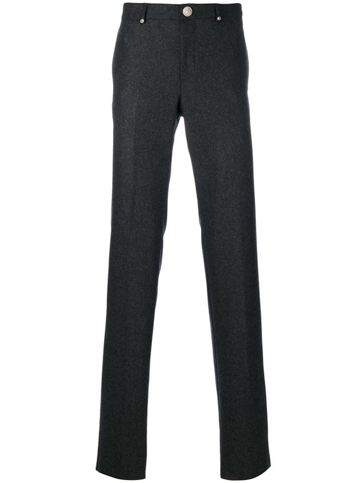 Givenchy Slim Fit Tailored Trousers - Grey