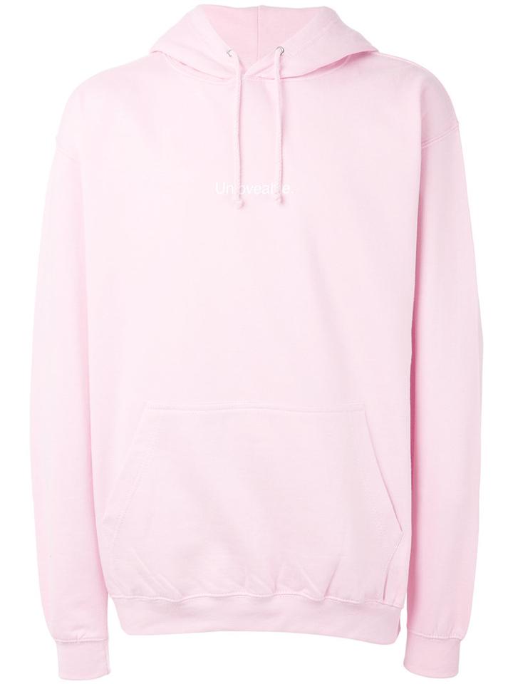F.a.m.t. - Unloveable Sweatshirt - Unisex - Cotton/polyester - L, Pink/purple, Cotton/polyester